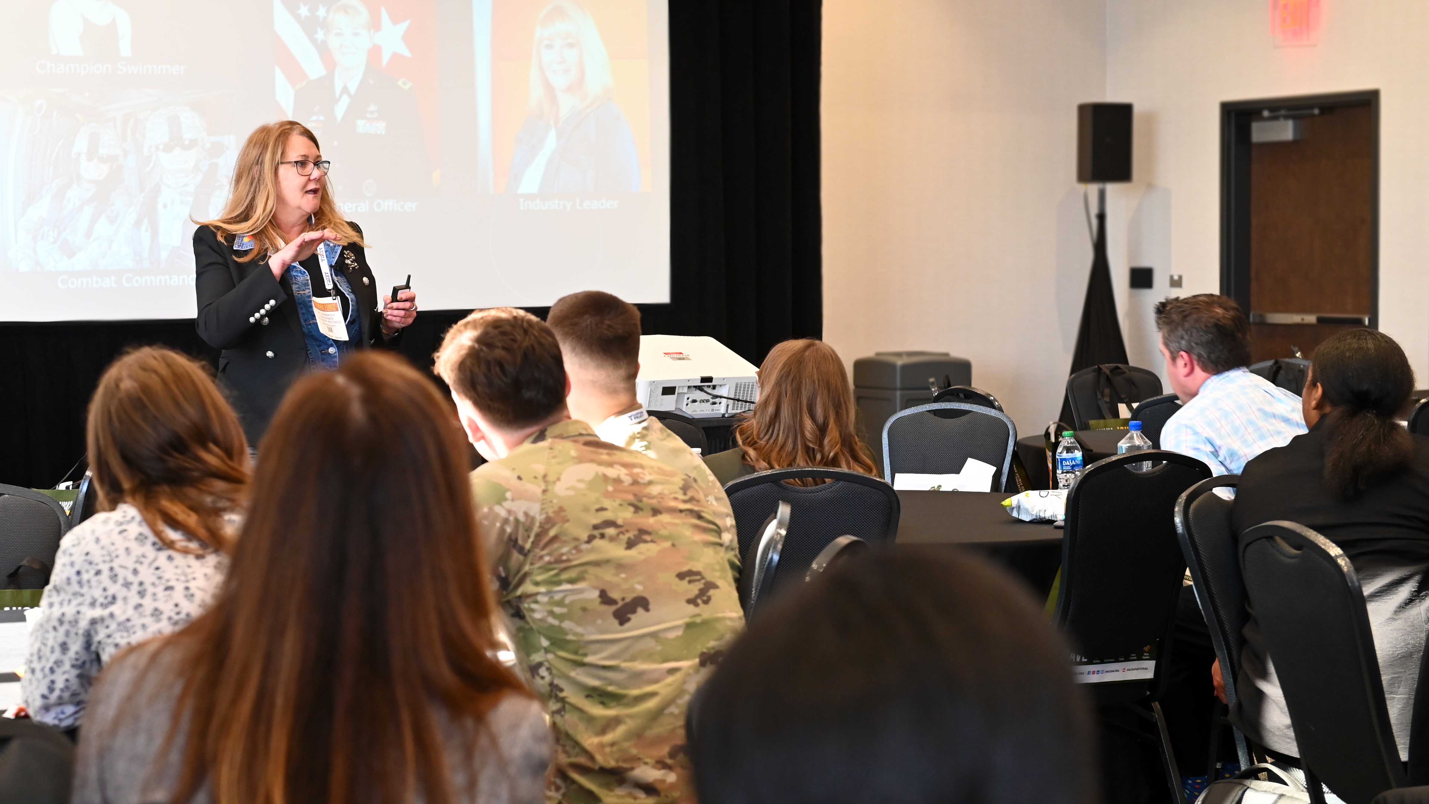 Generation Next Forum at the Association of the U.S. Army’s Global Force Symposium and Exposition in Huntsville, Alabama.