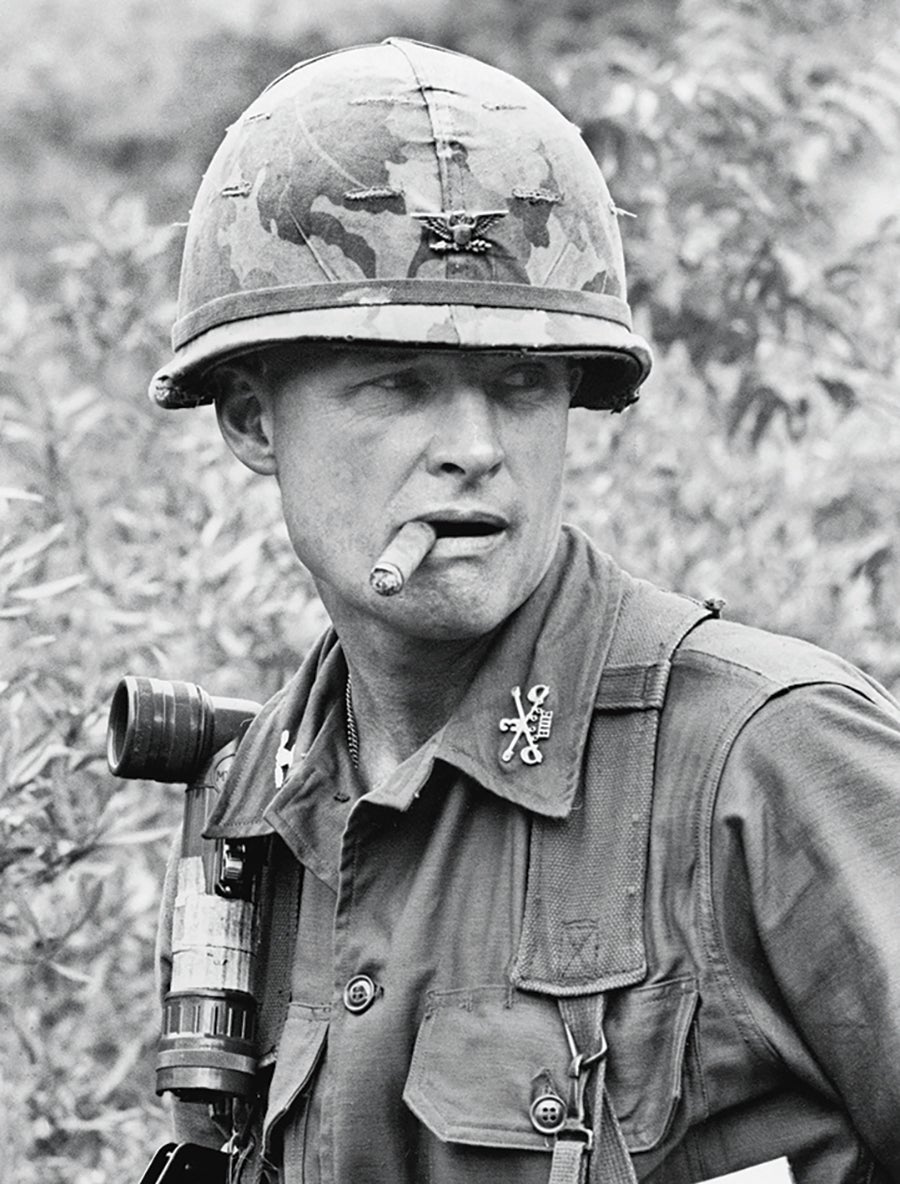 Then-Col. Moore in Vietnam in 1966. (Credit: U.S. Army/Robert Martin)