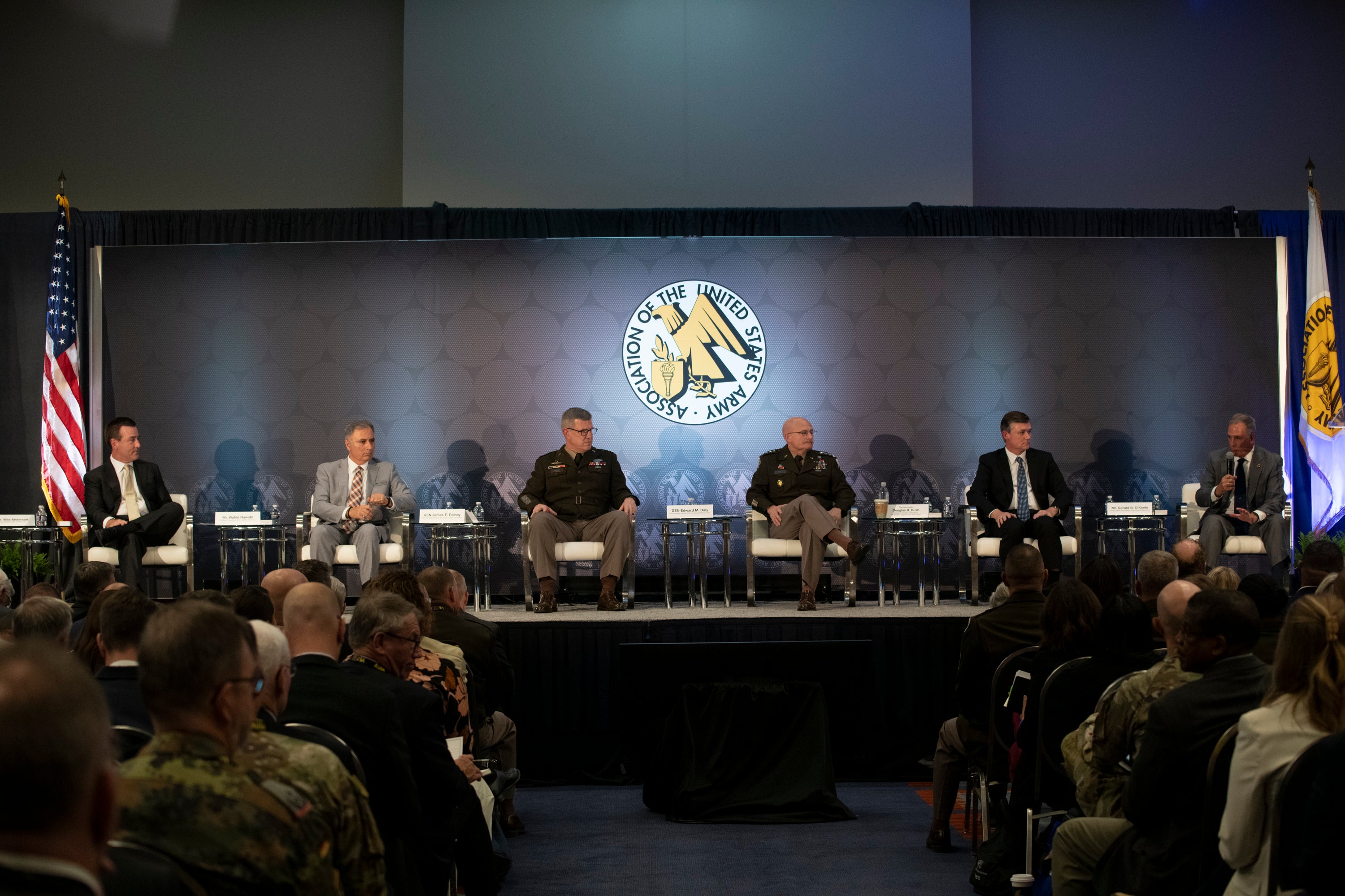 AUSA Contemporary Military Forum: Building the Army of 2030 - Modernization of Combat Capabilities at the AUSA 2022 Annual Meeting in Washington, D.C., Tuesday, Oct. 11, 2022. (Carol Guzy for AUSA)