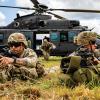 Soldiers with the 3rd Brigade Combat Team, 101st Airborne Division (Air Assault), train in Brazil.